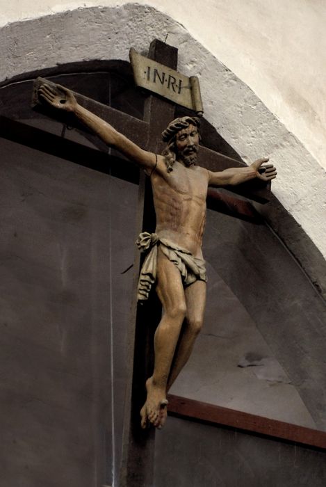 statue : Christ en croix - © Ministère de la Culture (France), Médiathèque du patrimoine et de la photographie, diffusion GrandPalaisRmn Photo