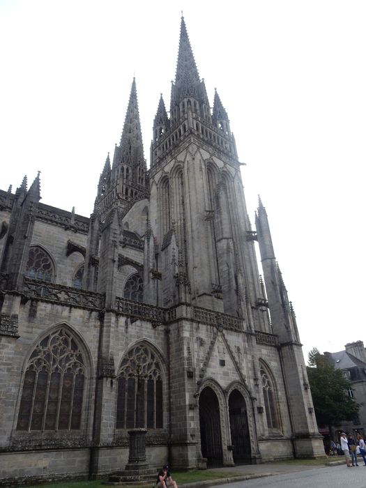 façade latérale nord, vue partielle