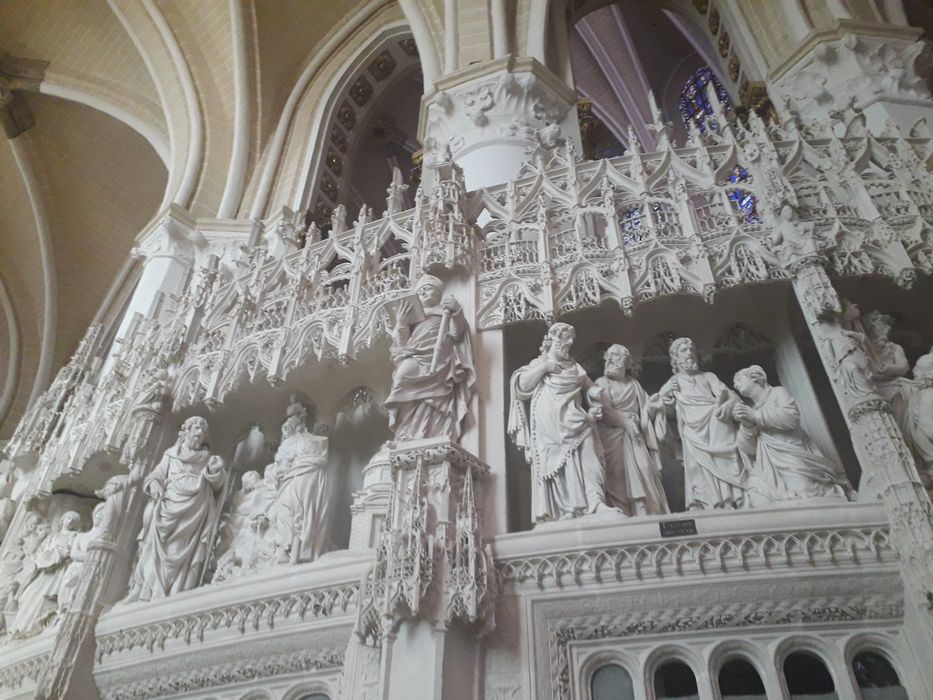 Clôture du choeur, vue partielle