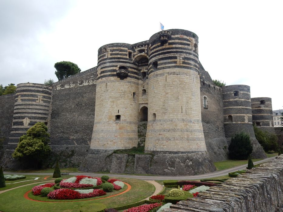 enceinte, porte des Champs, élévation sud