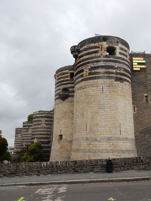 enceinte, porte des Champs, élévation sud