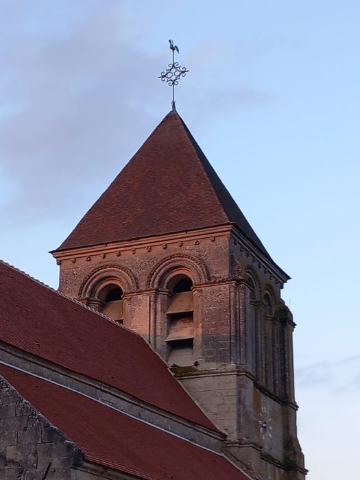 clocher, élévation ouest