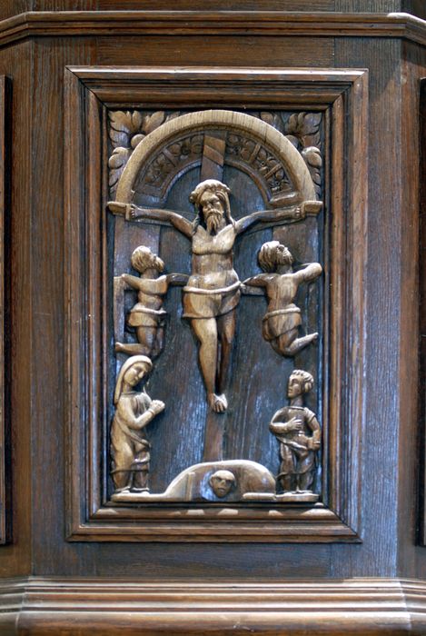 chaire à prêcher, détail - © Ministère de la Culture (France), Médiathèque du patrimoine et de la photographie, diffusion GrandPalaisRmn Photo