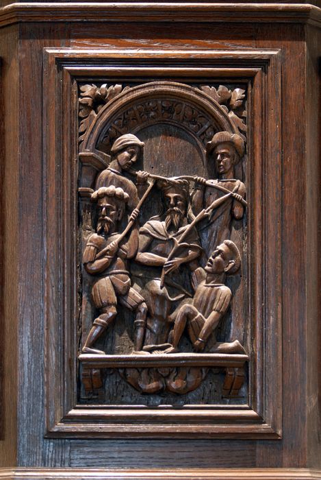 chaire à prêcher, détail - © Ministère de la Culture (France), Médiathèque du patrimoine et de la photographie, diffusion GrandPalaisRmn Photo