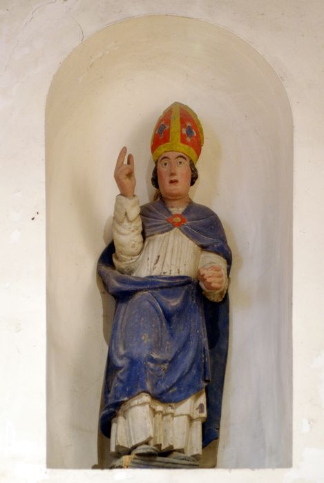 statue : Saint évêque (saint Léonard ?) - © Ministère de la Culture (France), Médiathèque du patrimoine et de la photographie, diffusion GrandPalaisRmn Photo