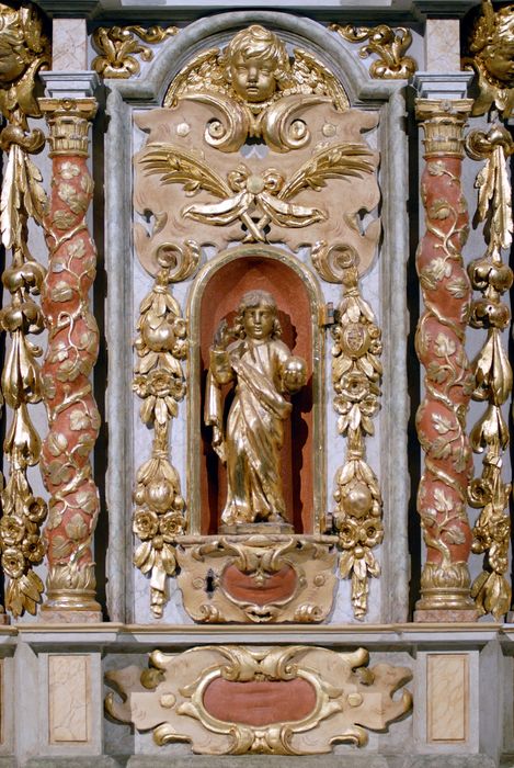 tabernacle du maître-autel, détail d’une statuette