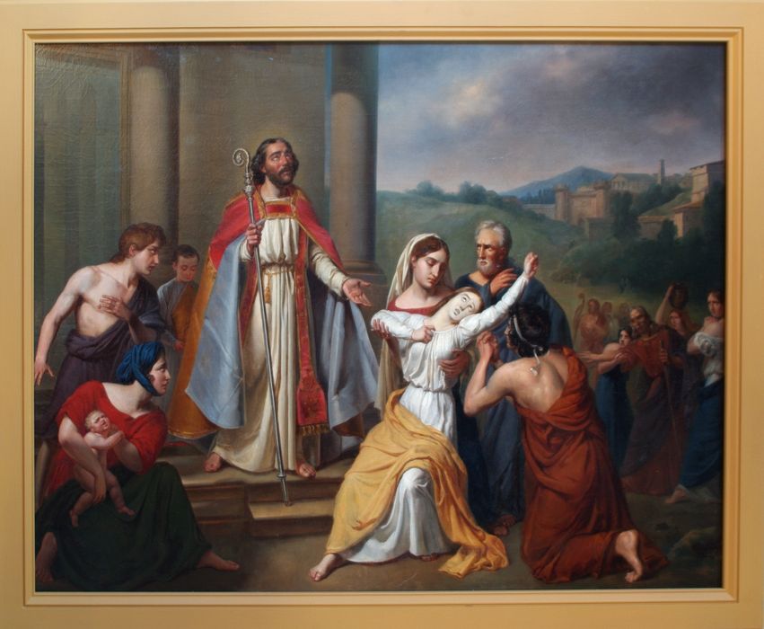 tableau : Miracle de saint Loup