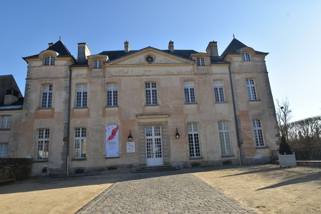 château façade ouest