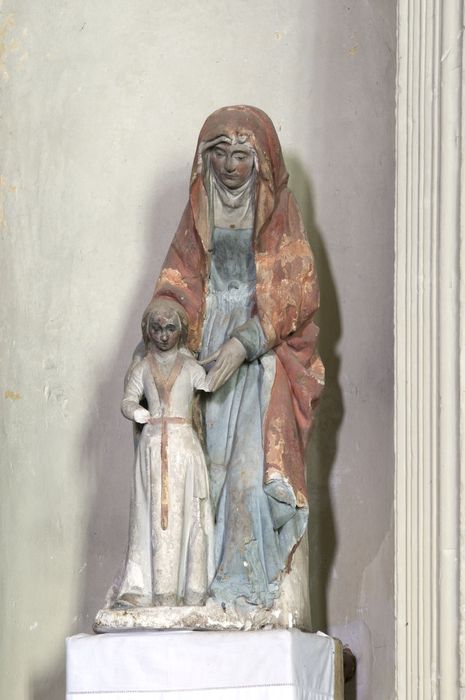 groupe sculpté : Education de la Vierge (l’)