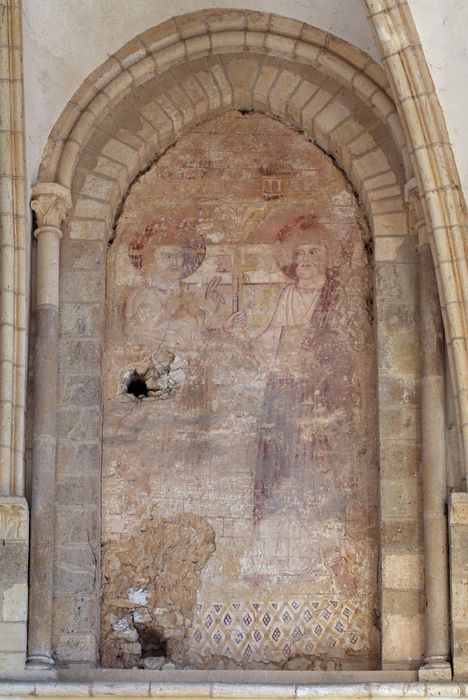 peinture monumentale : Christ remettant les Cles à saint Pierre (le)