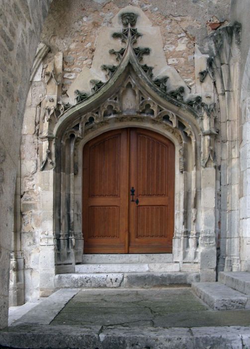 transept sud, portail d’accès