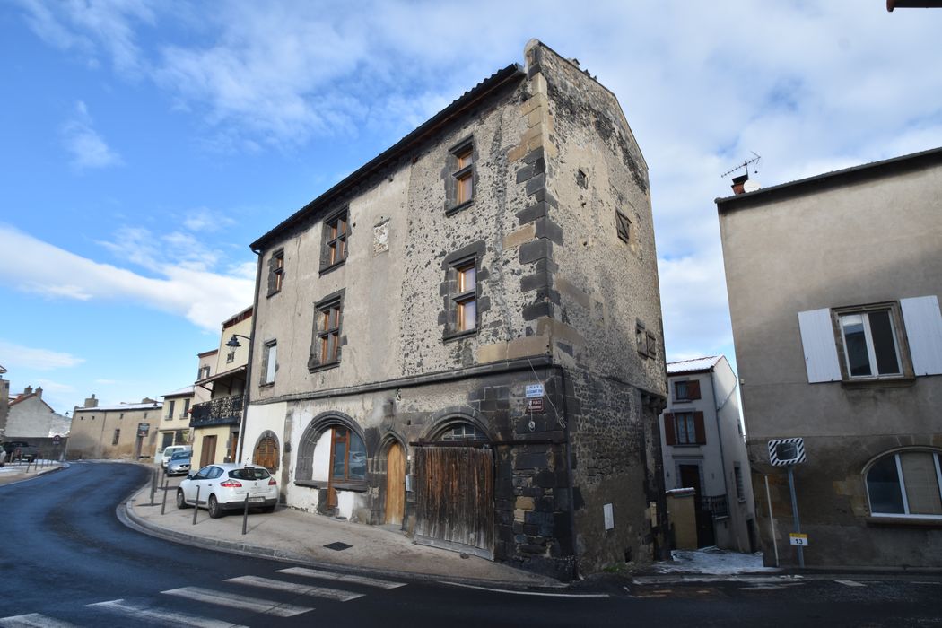 façades sud-ouest, sud-est