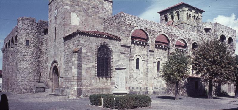 Façade sud, clocher de l'église