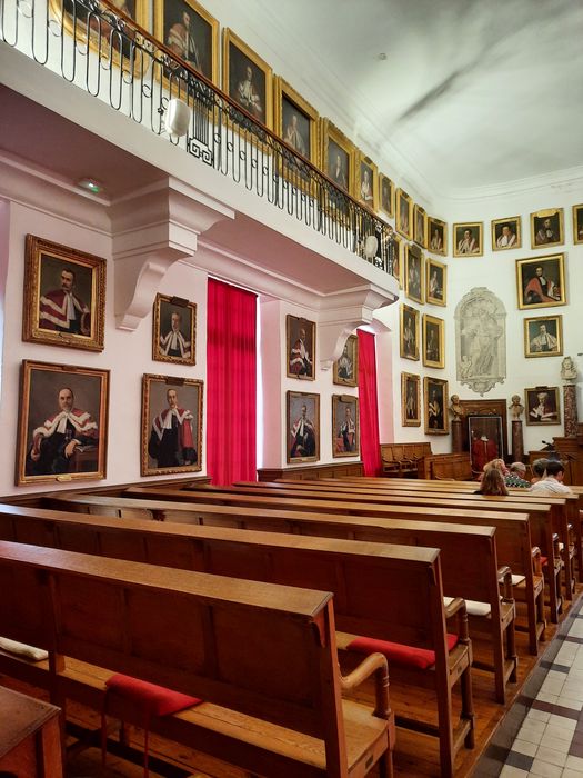 salle du conseil, vue partielle