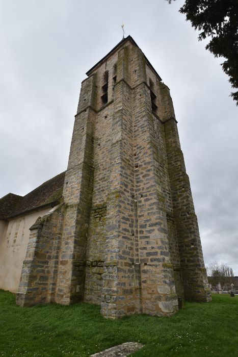clocher, élévations nord et est