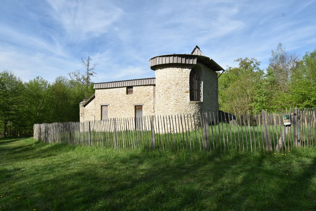 fabrique de l’Ermitage, façade sud-ouest