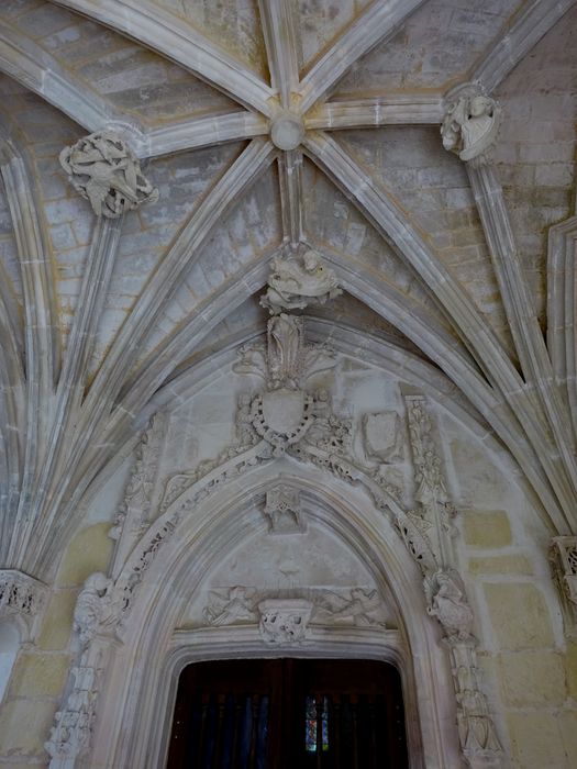 cloître, porte dite Royale, vue partielle