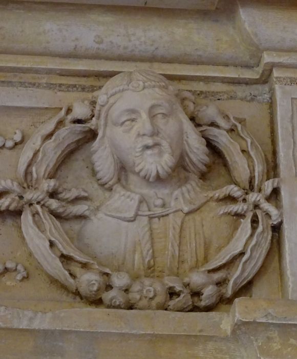 cloître, porte dite Royale, détail décoratif