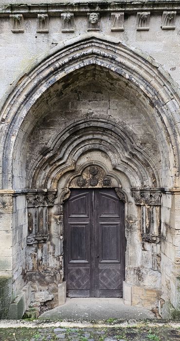 portail latéral au bas-côté sud