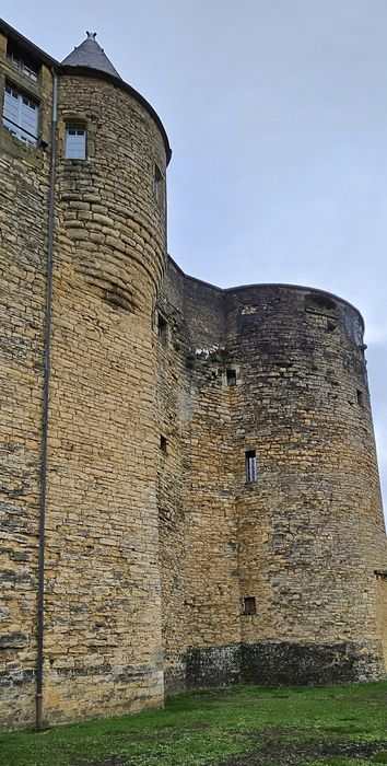 enceinte sud-ouest, vue partielle