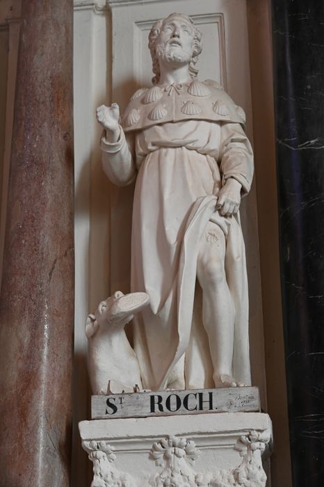 statue : Saint Roch