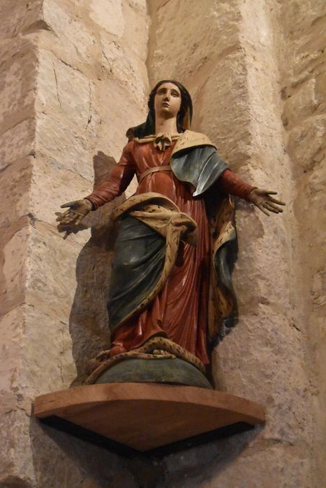 statue : Vierge de l’Immaculée conception