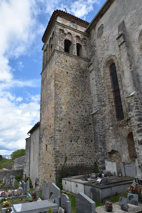 clocher, élévation ouest