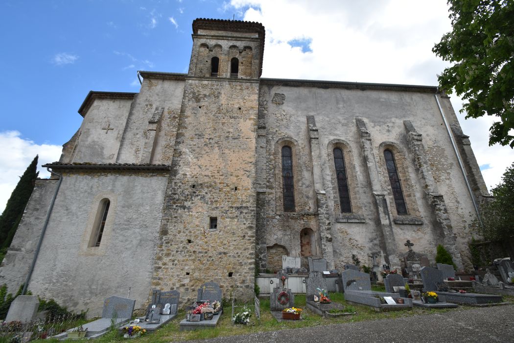 façade latérale nord