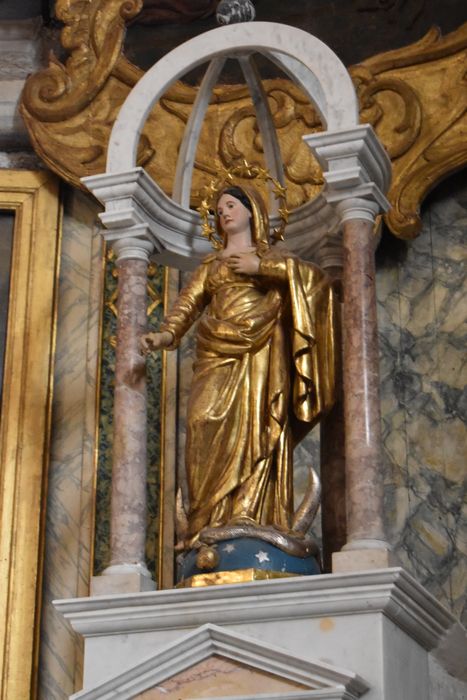 statue : Vierge de l’Immaculée conception