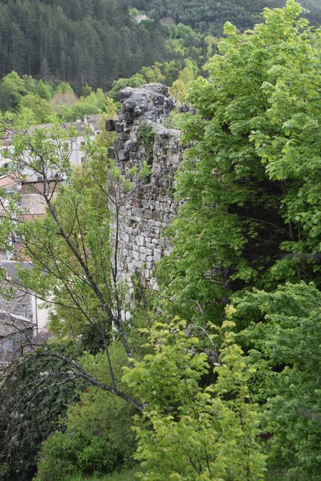 vue partielle de la tour depuis le Nord-Est