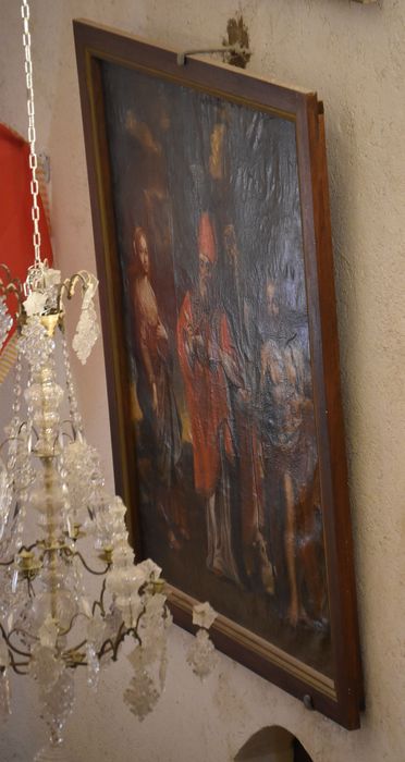 tableau : Saint Jean-Baptiste, Saint Eloi et Sainte Marguerite