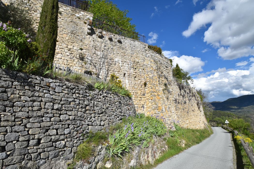 remparts sud, vue partielle