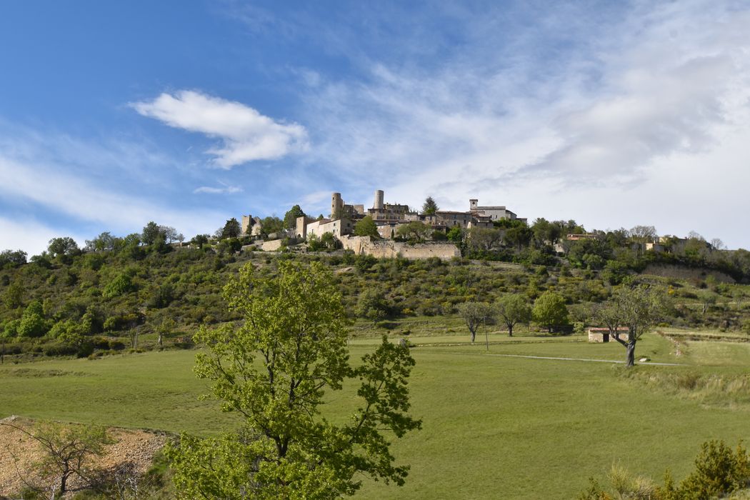 vue générale du village depuis le Sud