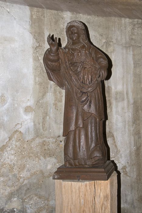 statue : Sainte Brigitte