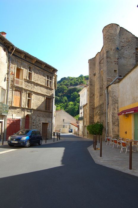 transept nord (à droite), vue partielle