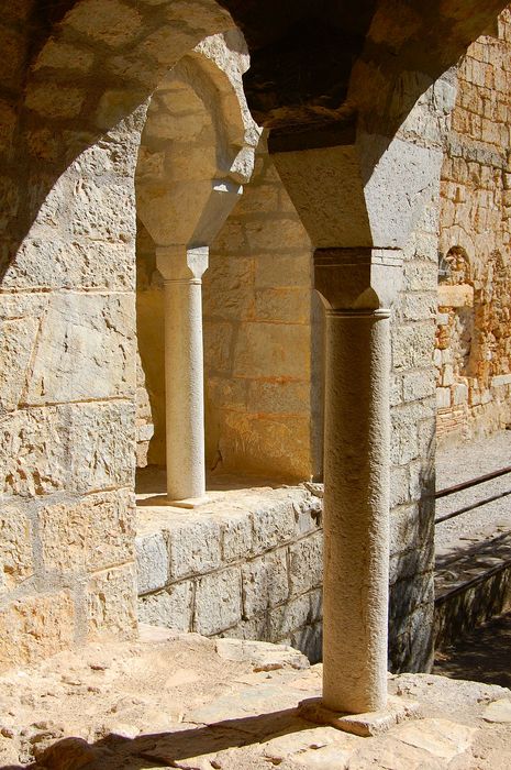 Cloître, détail d’une colonnette