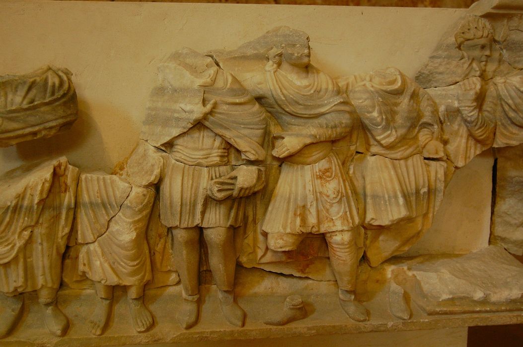 sarcophage dit de saint Guilhem, détail