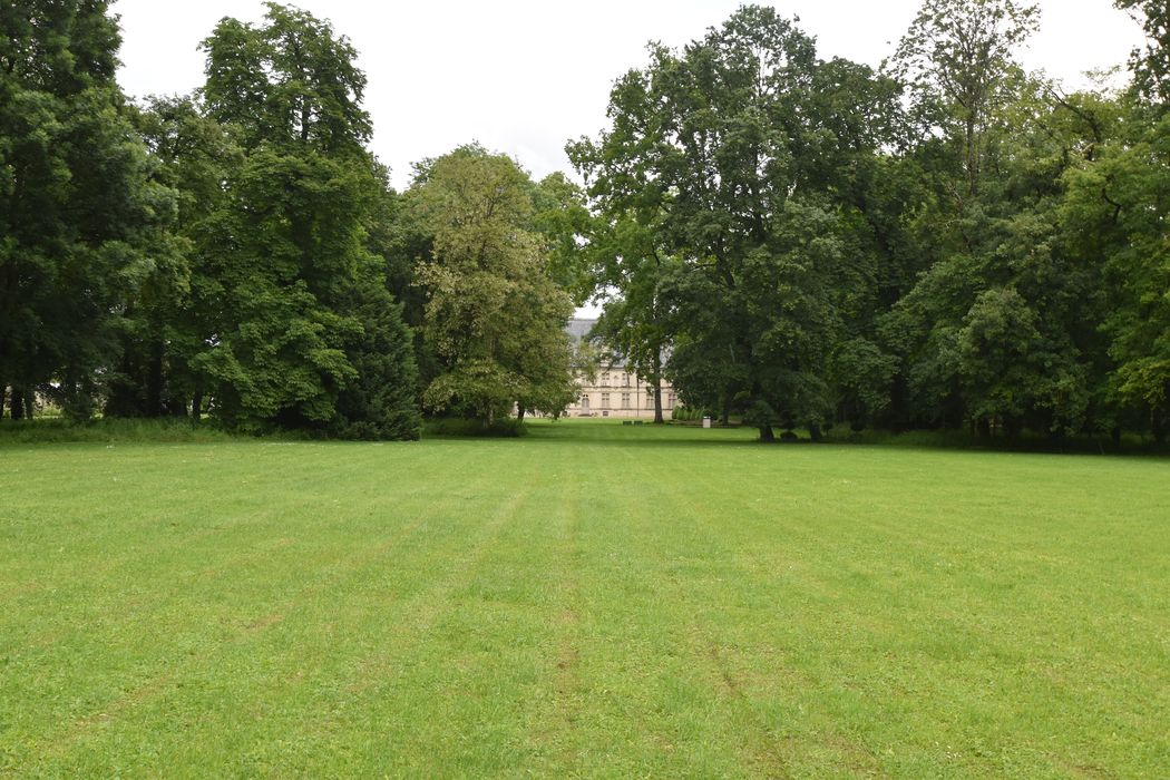 parc, grand parterre sud