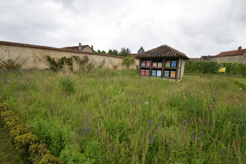 potager, vue partielle