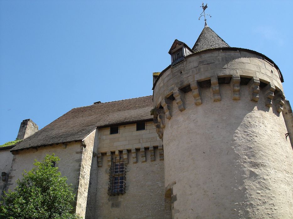 tour nord depuis la rue des Bancs, vue partielle