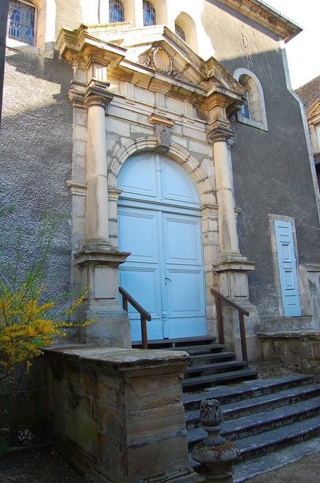 chapelle, portail d’accès nord-ouest