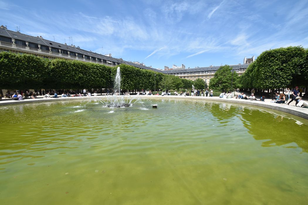 jardin, grand bassin central