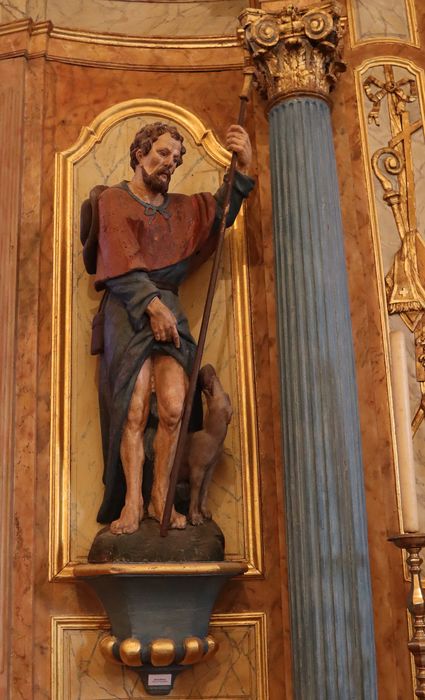 statue : Saint Roch