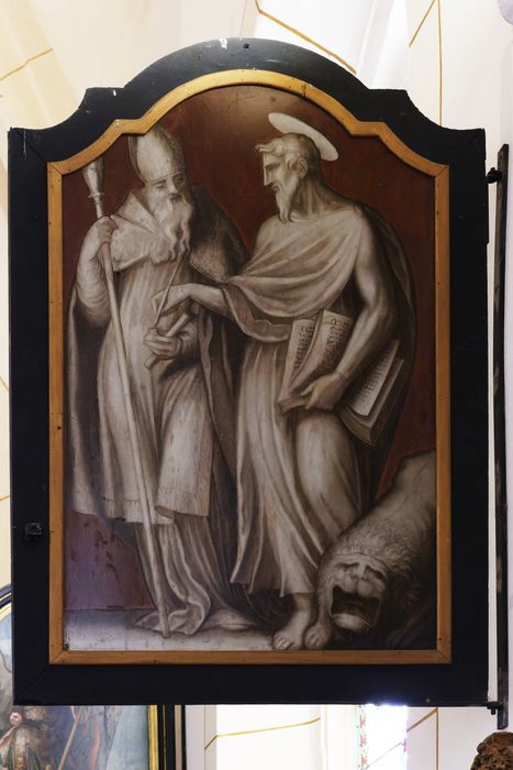 tableau : Saint Marc et saint Bonaventure