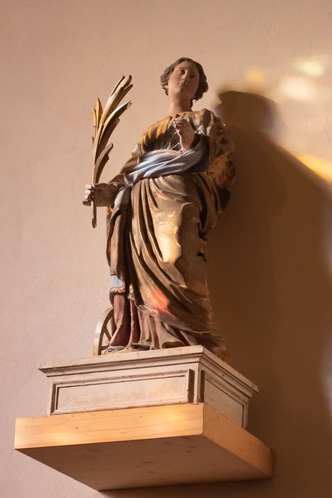 statue : Sainte Catherine d’Alexandrie