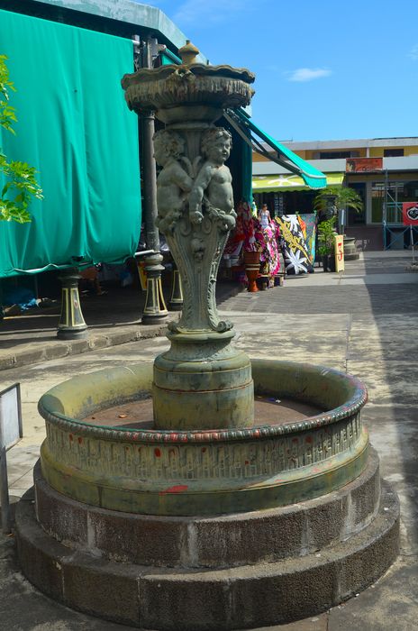 vue générale d’une fontaine