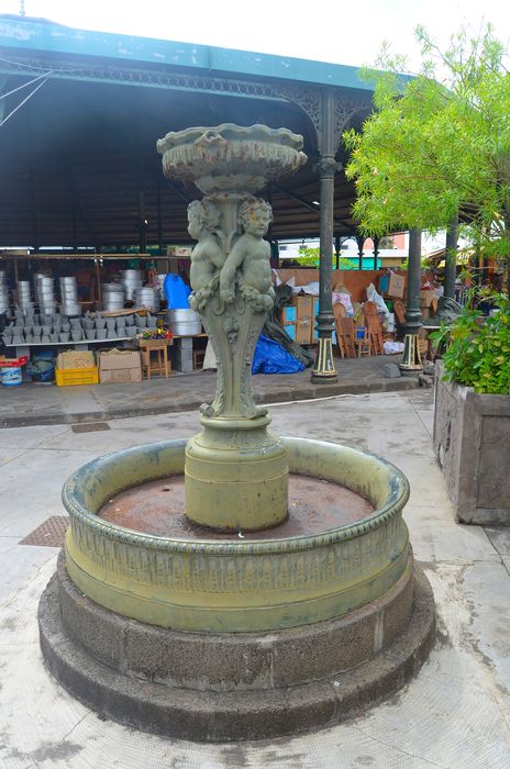 vue générale d’une fontaine