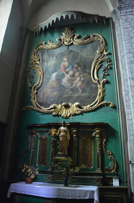 retable Sainte-Anne, tableau : Sainte Famille