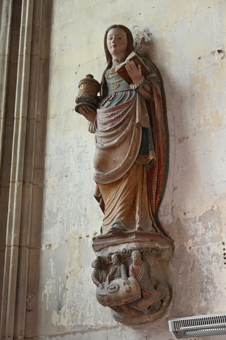 statue : Sainte Marie-Madeleine - © Ministère de la Culture (France), Médiathèque du patrimoine et de la photographie, diffusion GrandPalaisRmn Photo