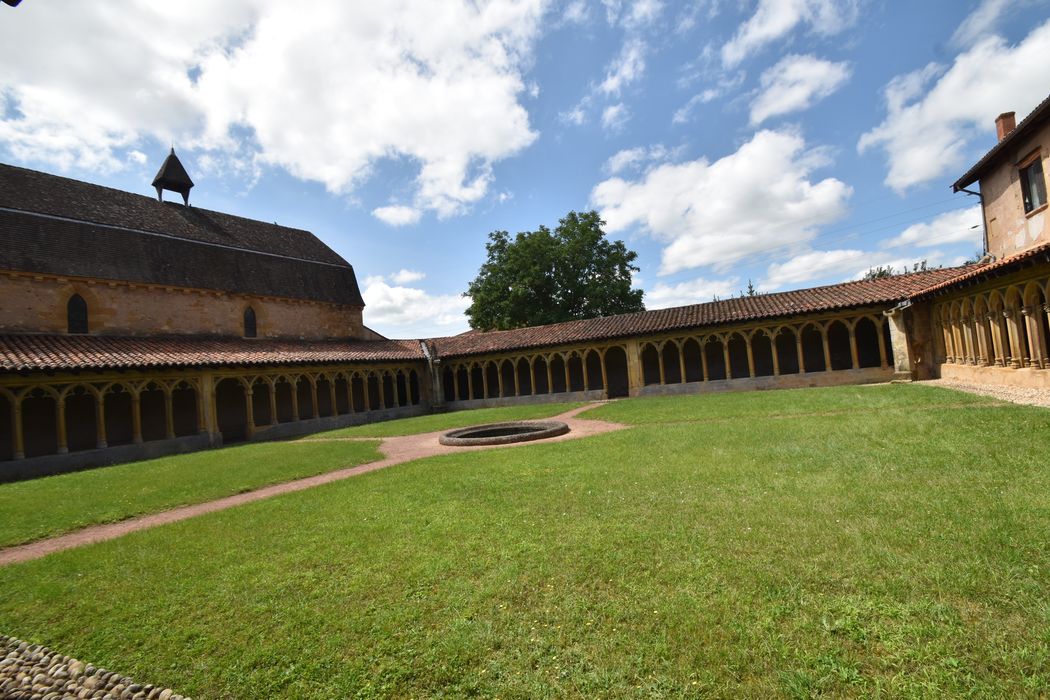 cloître, galeries sud et ouest